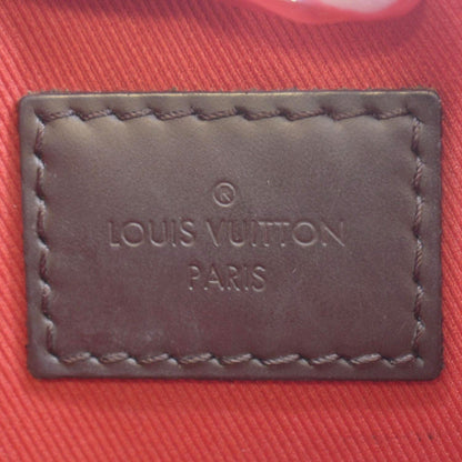 LOUIS VUITTON South Bank Besace Damier Ebene Crossbody Bag Brown