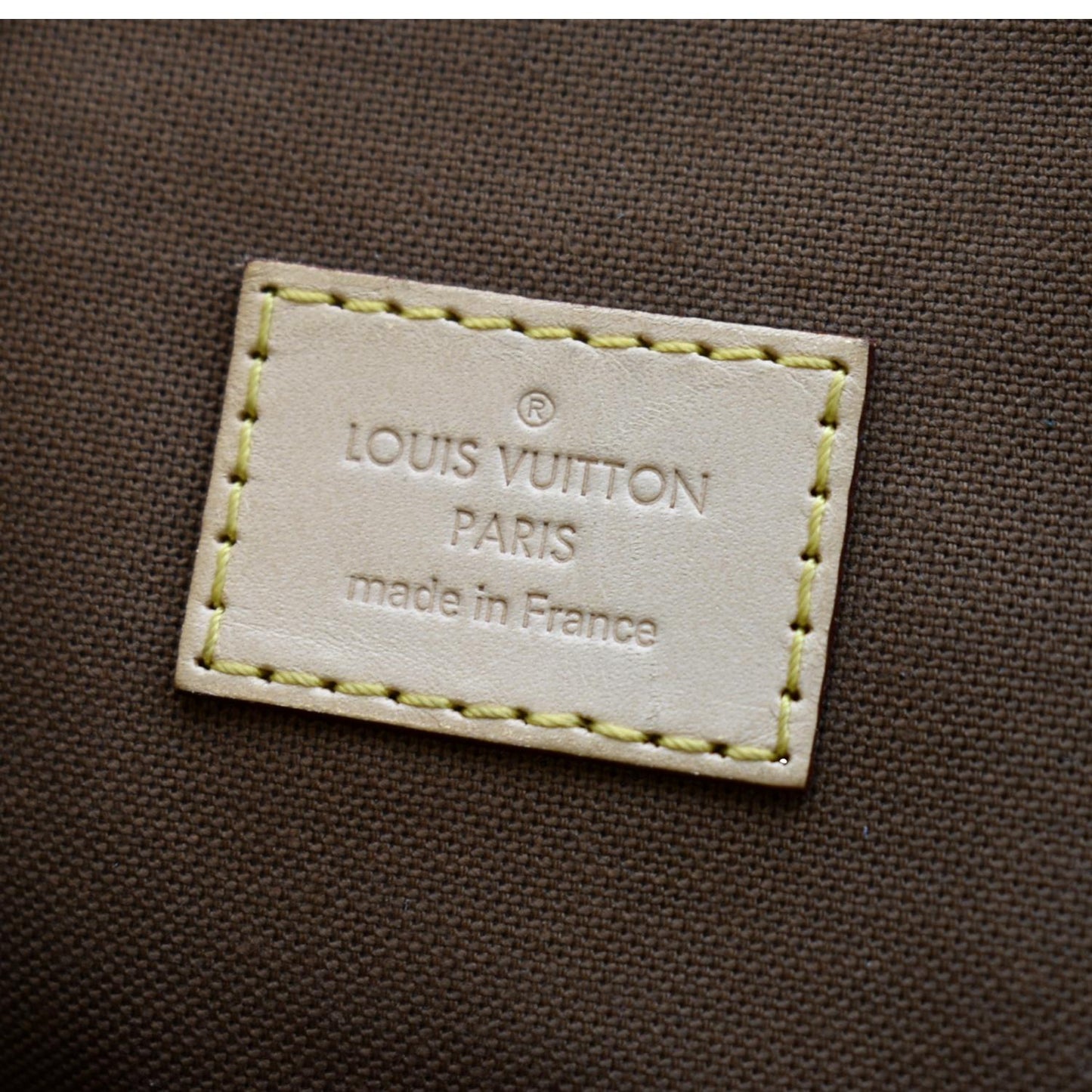 LOUIS VUITTON Sac A Dos Bosphore Monogram Canvas Backpack Bag Brown