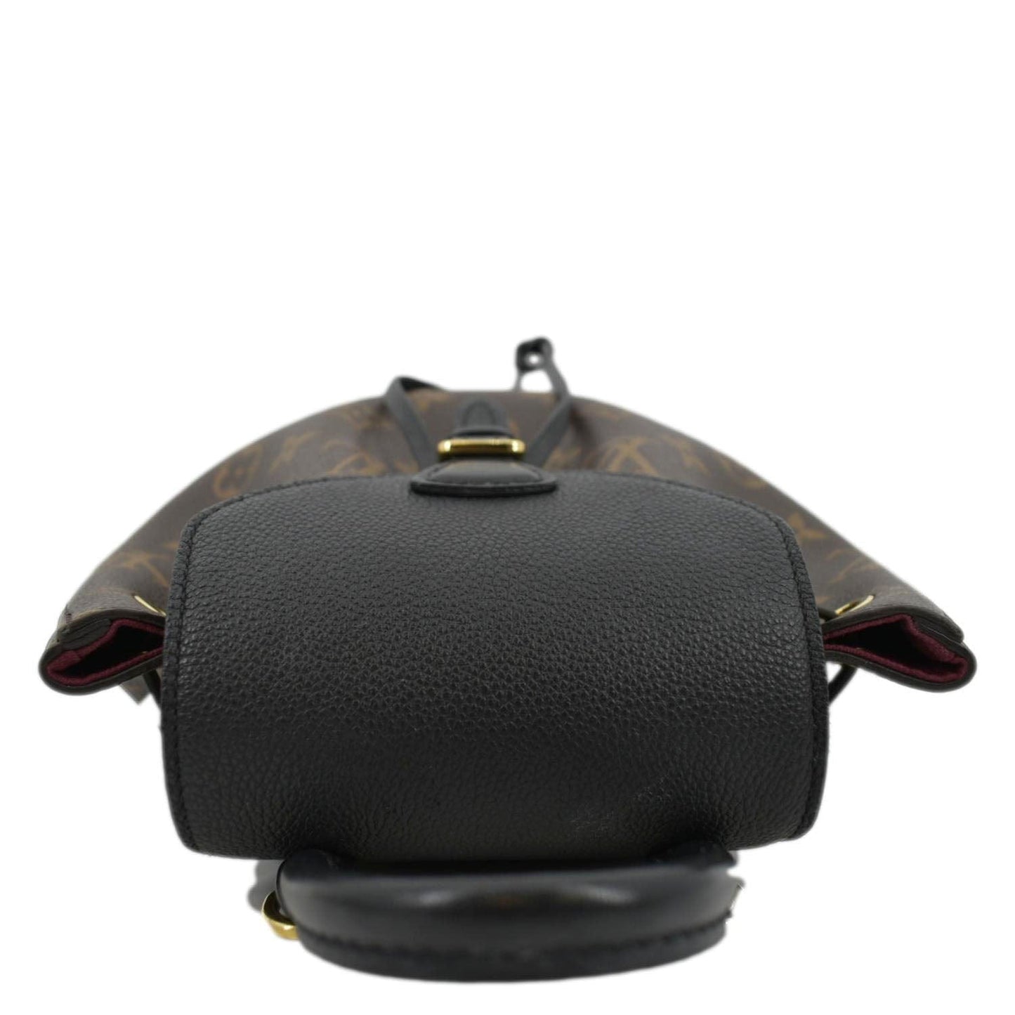 LOUIS VUITTON Montsouris BB Monogram Canvas Backpack Black