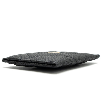Chanel Classic Card Holder Caviar Black (Microchip)