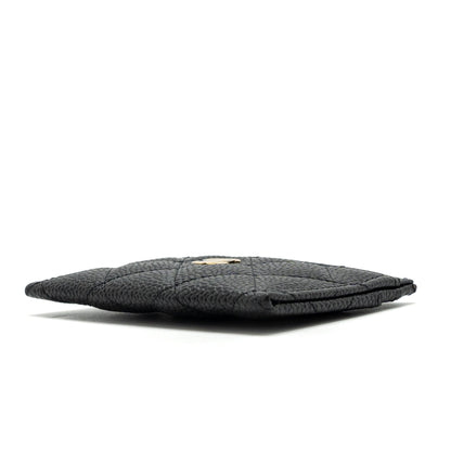 Chanel Classic Card Holder Caviar Black (Microchip)
