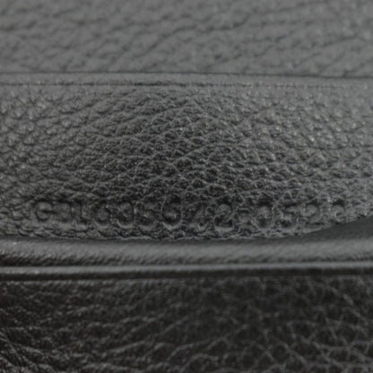 YVES SAINT LAURENT Flap Leather Wallet Black