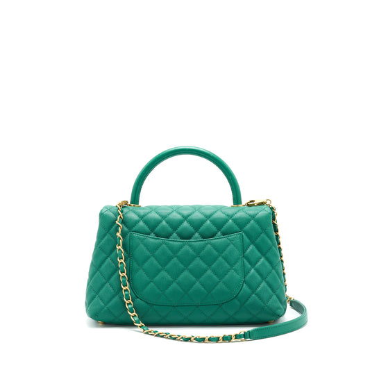 Chanel Cocohandle Flap Bag Medium Green with