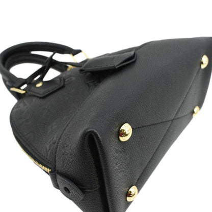 LOUIS VUITTON Neo Alma BB Monogram Empreinte Crossbody Bag Black