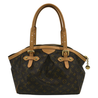 LOUIS VUITTON Tivoli GM Monogram Canvas Shoulder Bag Brown