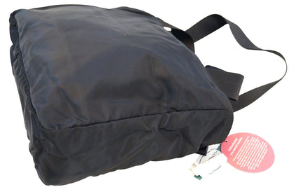 Prada Nylon Black Tote Shoulder Bag Vintage