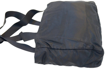Prada Nylon Black Tote Shoulder Bag Vintage