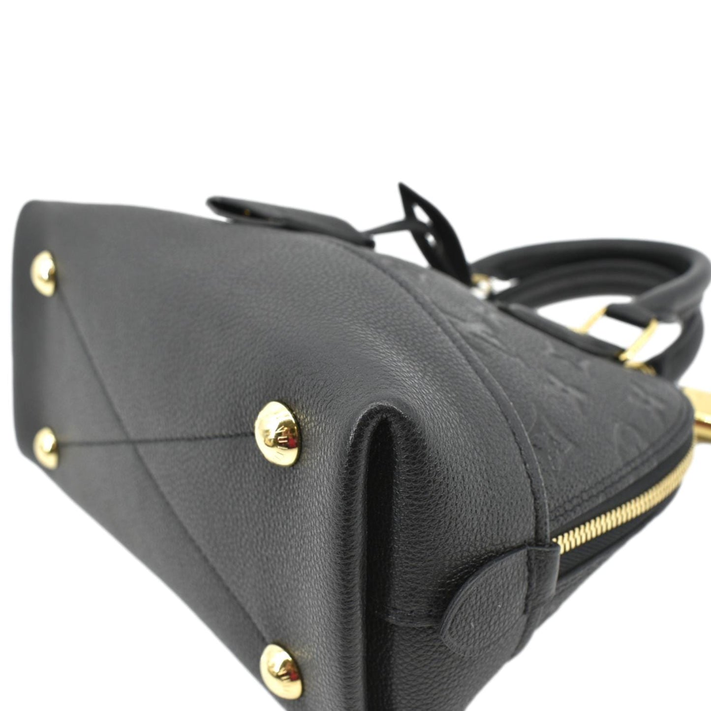 LOUIS VUITTON Neo Alma BB Monogram Empreinte Crossbody Bag Black