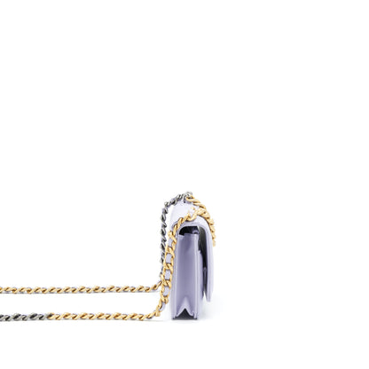 Chanel 19 Wallet On Chain Lambskin Light Purple