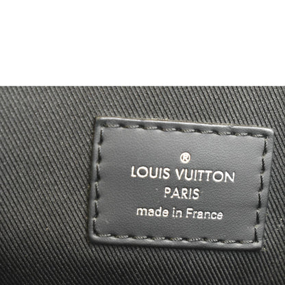 LOUIS VUITTON Christopher Nemeth Damier Graphite Backpack Bag Black