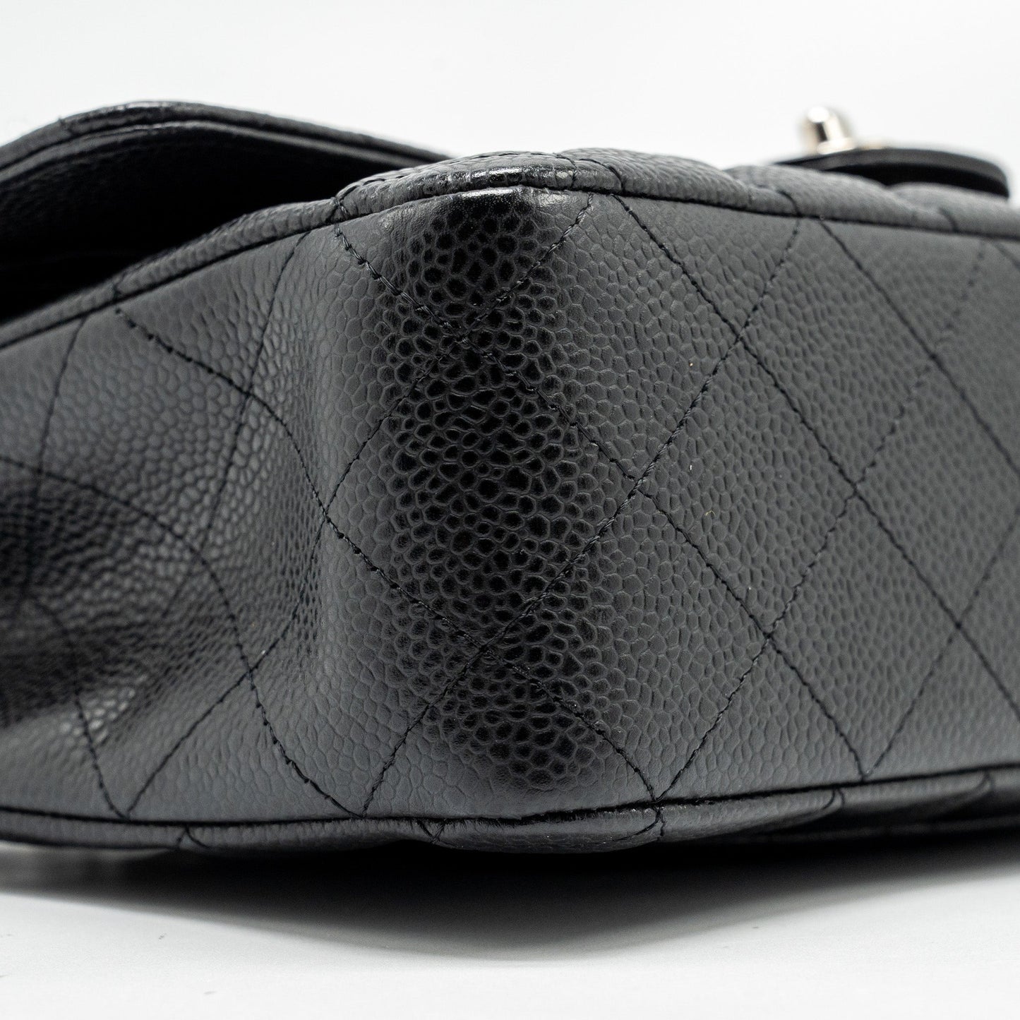 Chanel Medium Classic Double Flap Bag Caviar Black