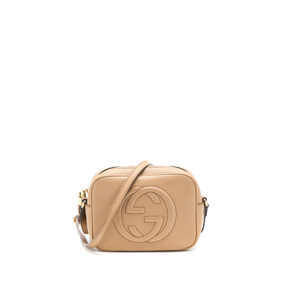 Gucci Soho Disco Bag Calfksin Dark Beige