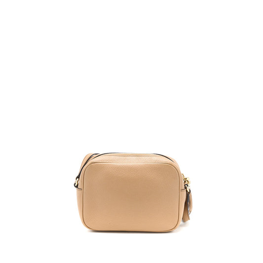 Gucci Soho Disco Bag Calfksin Dark Beige