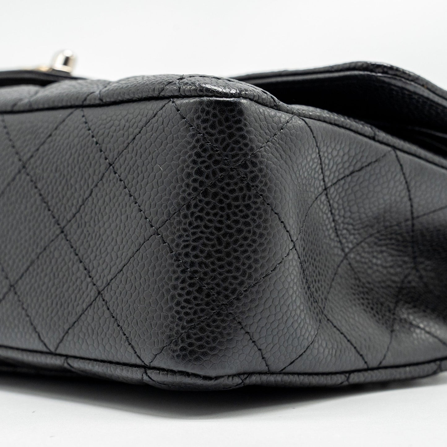 Chanel Medium Classic Double Flap Bag Caviar Black