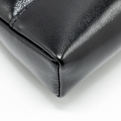 Chanel Mini 31 Clutch with Chain Shiny Calfskin Black L (microchip)