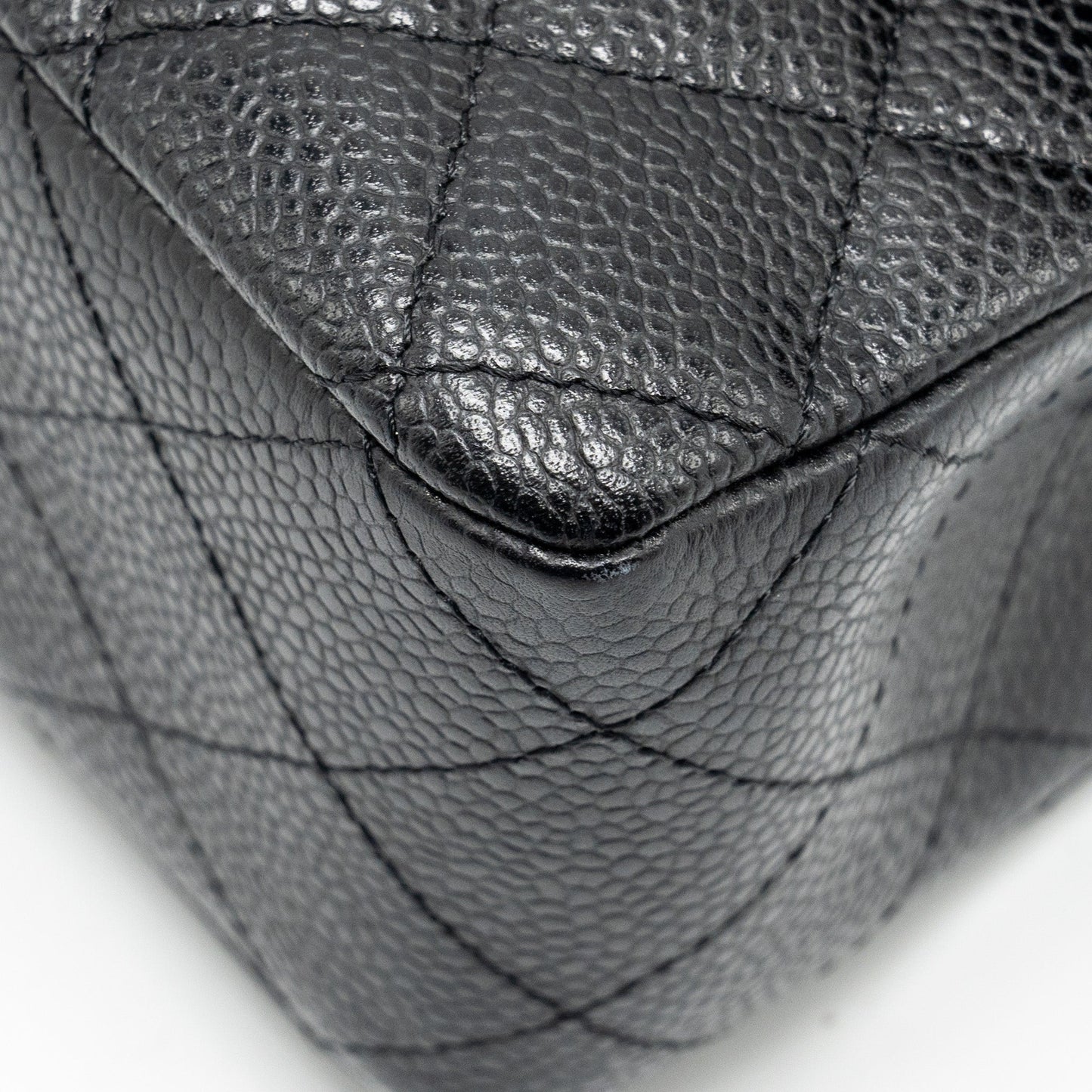 Chanel Medium Classic Double Flap Bag Caviar Black