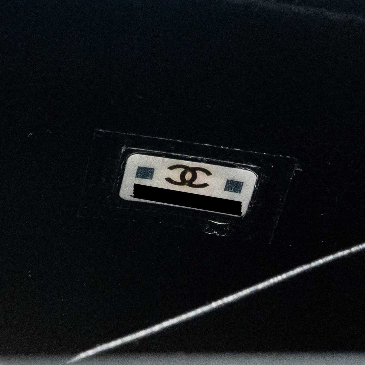 Chanel 22b Enamel Top Handle Flap Bag Lambskin Black  (Microchip)