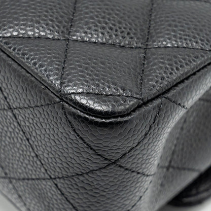 Chanel Medium Classic Double Flap Bag Caviar Black
