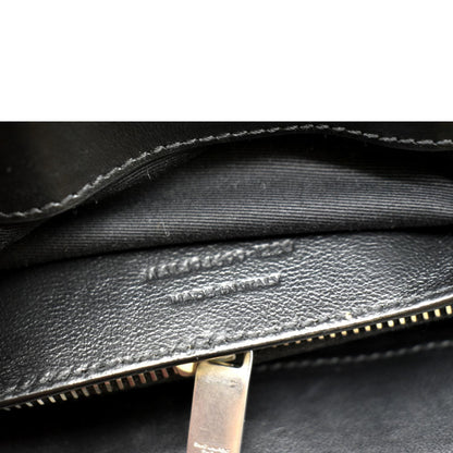 YVES SAINT LAURENT Loulou Small Matelasse Leather Chain Shoulder Bag Black