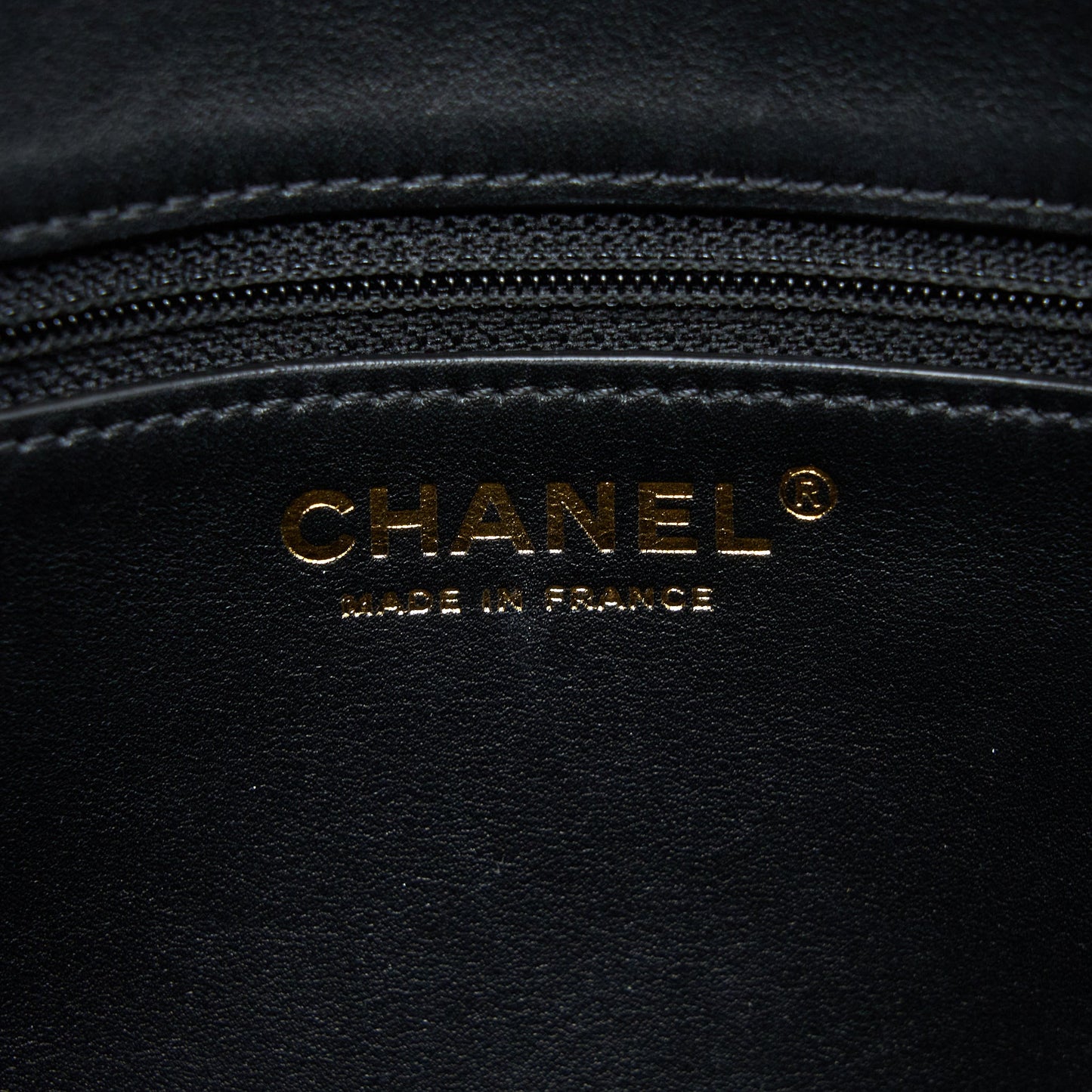 Chanel Tote Bag Lambskin Black L
