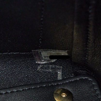 Chanel Tote Bag Lambskin Black L