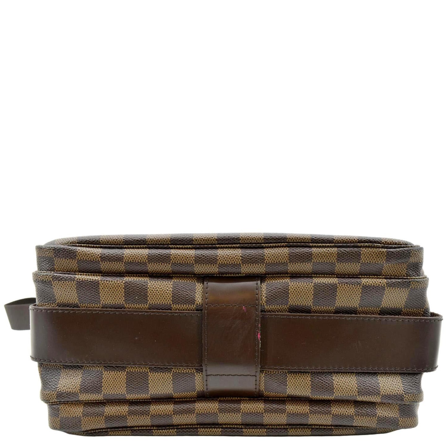 LOUIS VUITTON Naviglio Damier Ebene Messenger Bag Brown