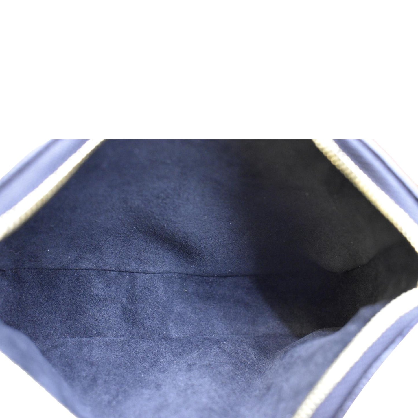 LOUIS VUITTON Mini Pochette Bicolor Monogram Empreinte Accessoires Pouch Black
