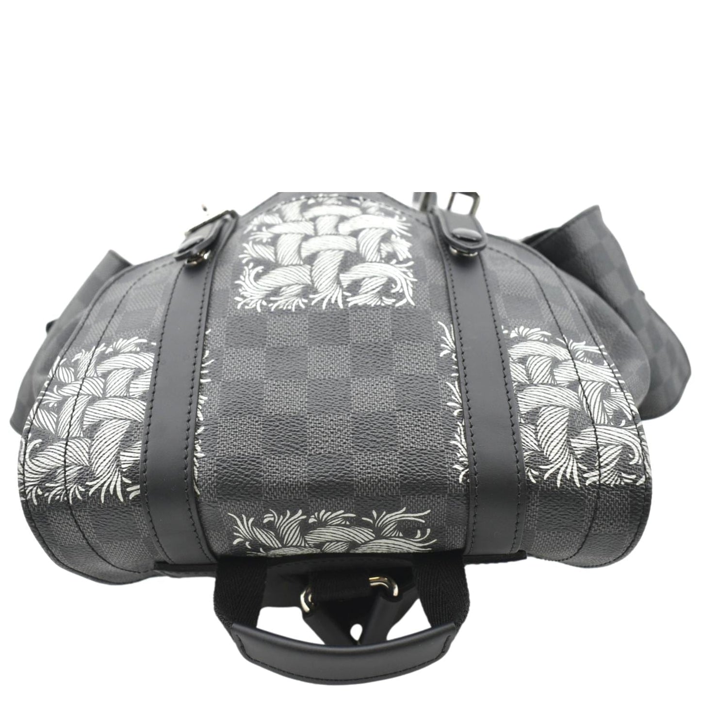 LOUIS VUITTON Christopher Nemeth Damier Graphite Backpack Bag Black