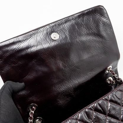 Chanel 31 Rue Cambon flap bag calfskin dark red