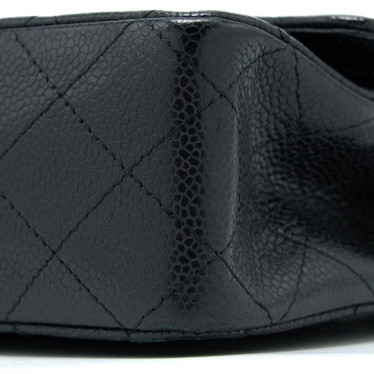Chanel Medium Classic Double Flap Bag Caviar Black
