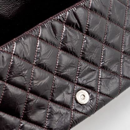 Chanel 31 Rue Cambon flap bag calfskin dark red