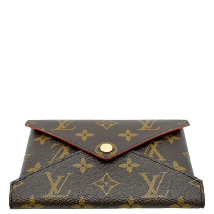 LOUIS VUITTON Kirigami Medium Monogram Canvas Pochette Brown