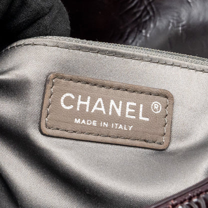 Chanel 31 Rue Cambon flap bag calfskin dark red