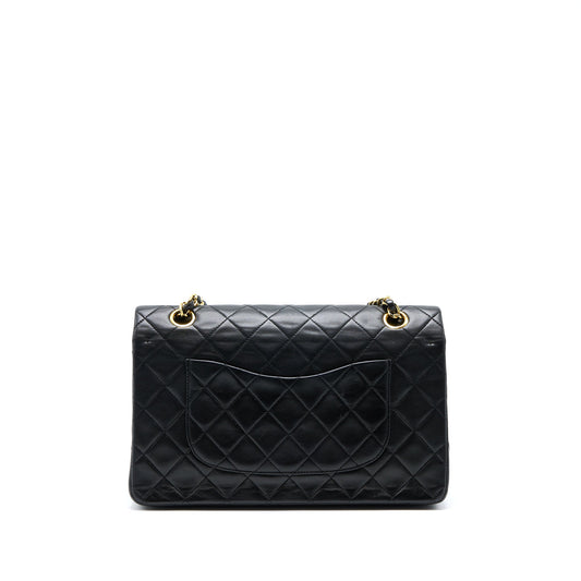 Chanel Vintage Medium Flap Bag Lambskin Black