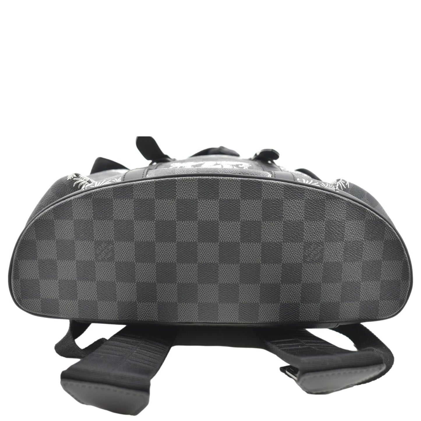 LOUIS VUITTON Christopher Nemeth Damier Graphite Backpack Bag Black
