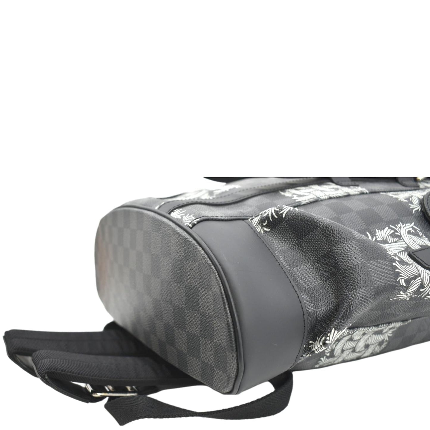 LOUIS VUITTON Christopher Nemeth Damier Graphite Backpack Bag Black