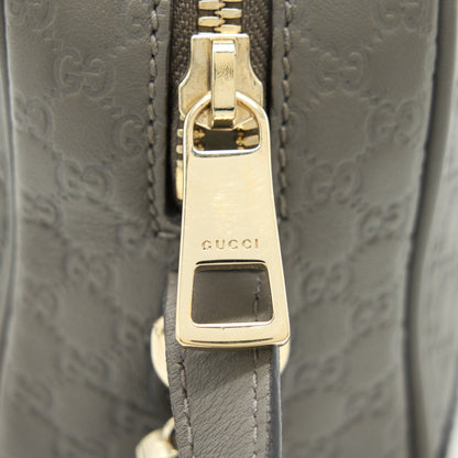 Gucci Guccissima Crossbody Bag Grey L