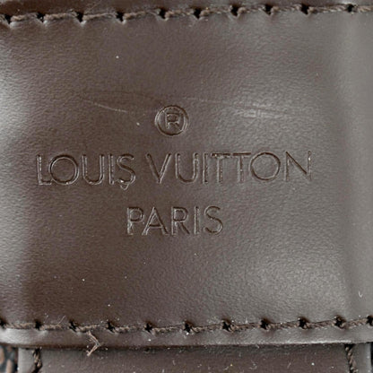 LOUIS VUITTON Naviglio Damier Ebene Messenger Bag Brown