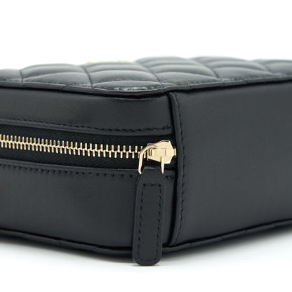 Chanel Pearl Crush Camera Bag Lambskin Black