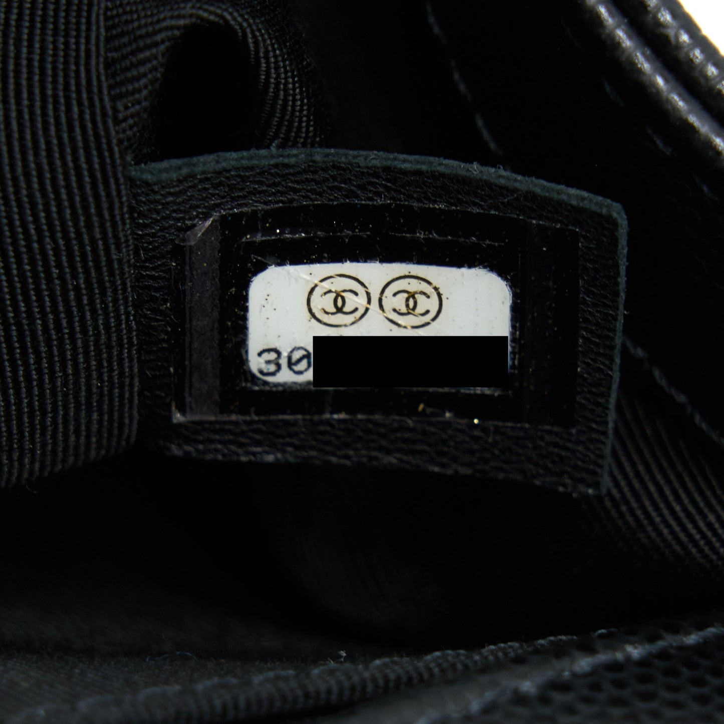 Chanel Medium Boy Bag Caviar Black Brushed