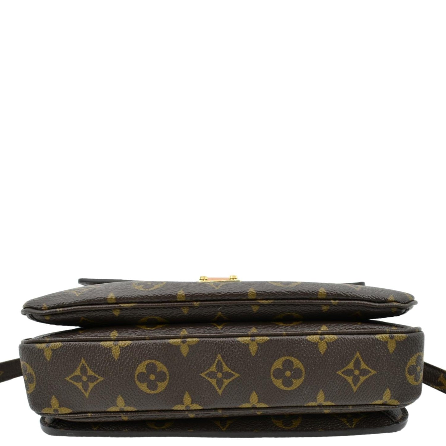 LOUIS VUITTON Metis Pochette Monogram Canvas Crossbody Bag Brown