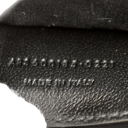 YVES SAINT LAURENT Small Envelope Matelassé Leather Shoulder Bag Black