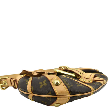 LOUIS VUITTON Leonor Limited Edition Monogram Canvas Shoulder Bag Brown