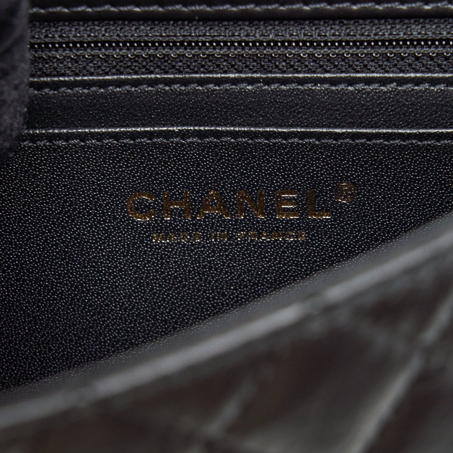 Chanel Mini 2.55 Reissue Flap Bag Aged Calfskin Black Brushed