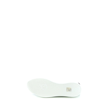 Chanel Size 37 Sneaker Letter Shoelace Calfskin Multicolour