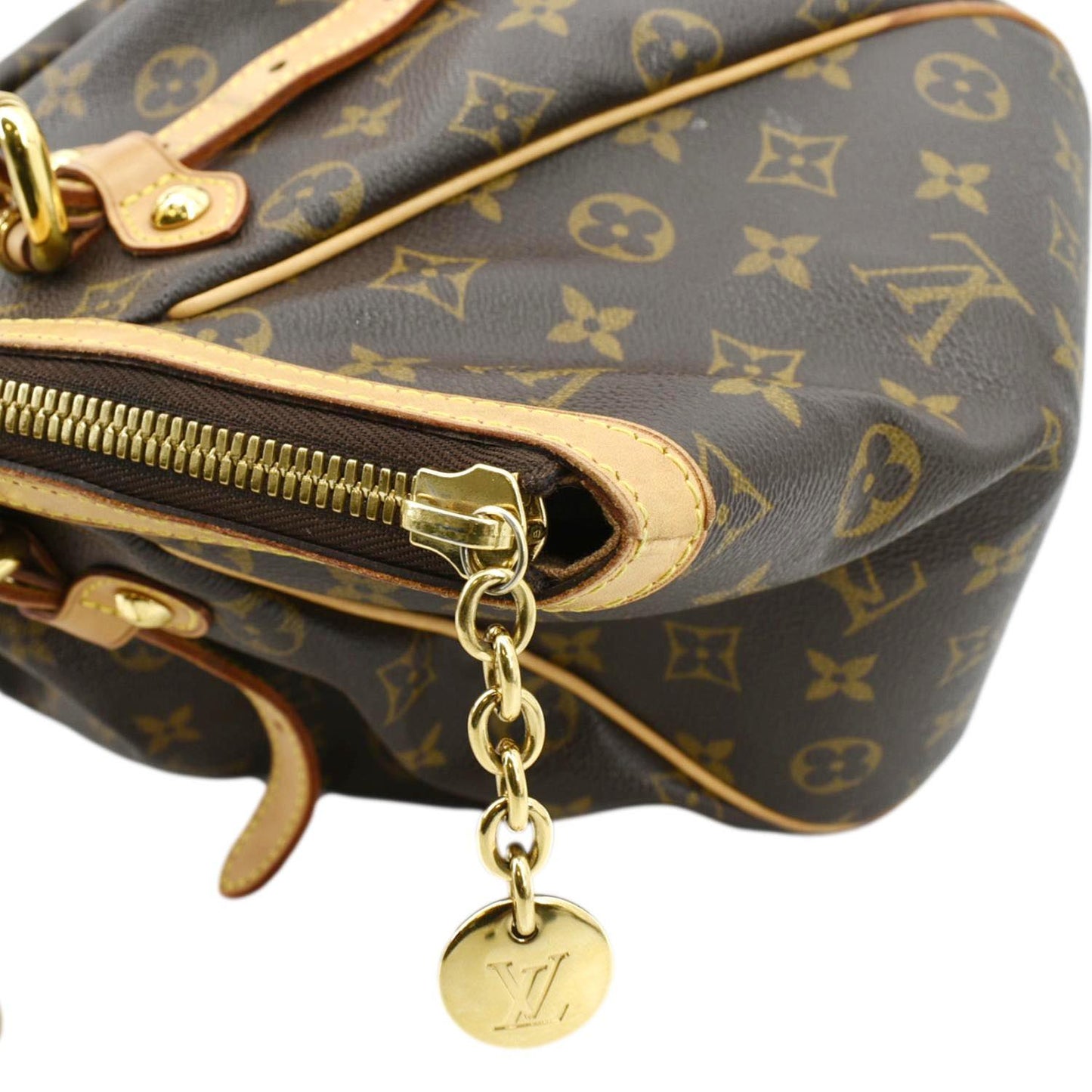 LOUIS VUITTON  Tivoli GM Monogram Canvas Shoulder Bag Brown