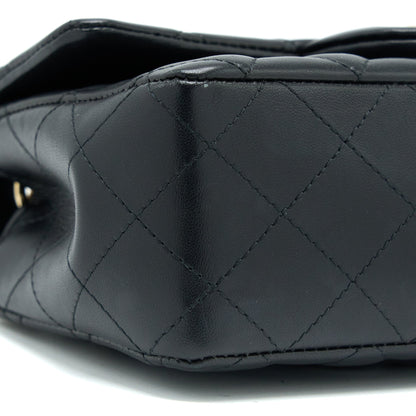 Chanel Mini Rectangular with Coco Bag Charm Limited Edition Lambskin Black L