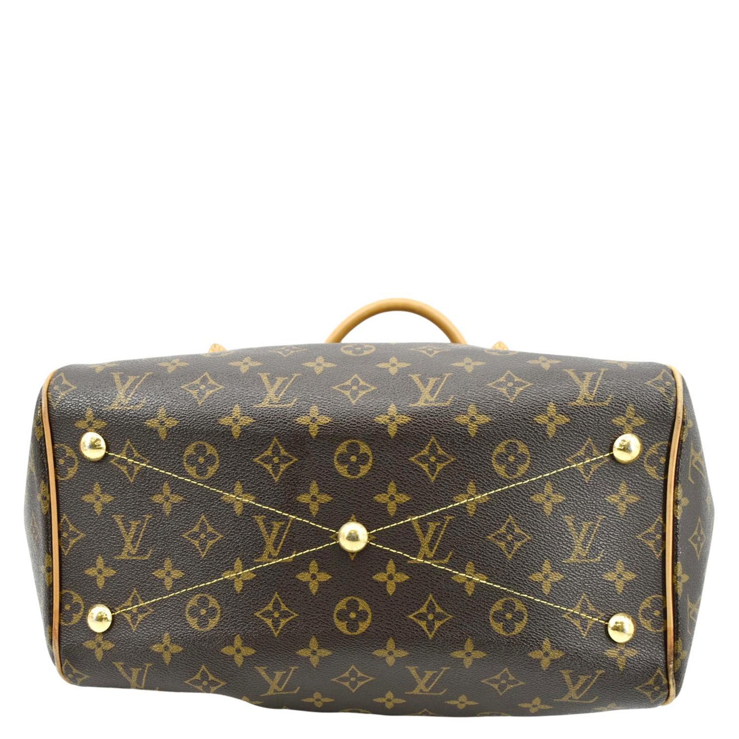 LOUIS VUITTON  Tivoli GM Monogram Canvas Shoulder Bag Brown