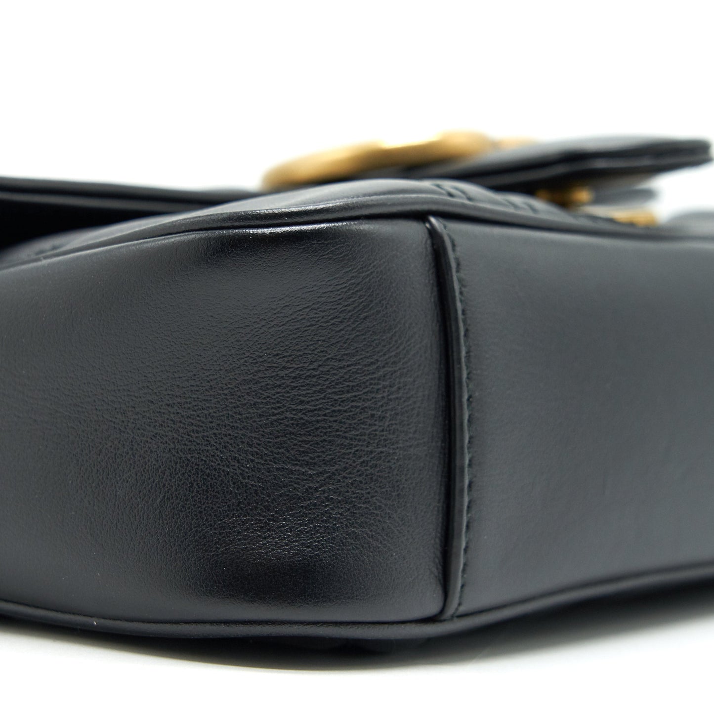 Gucci GG Marmont Mini Matelasse Shoulder Bag Black