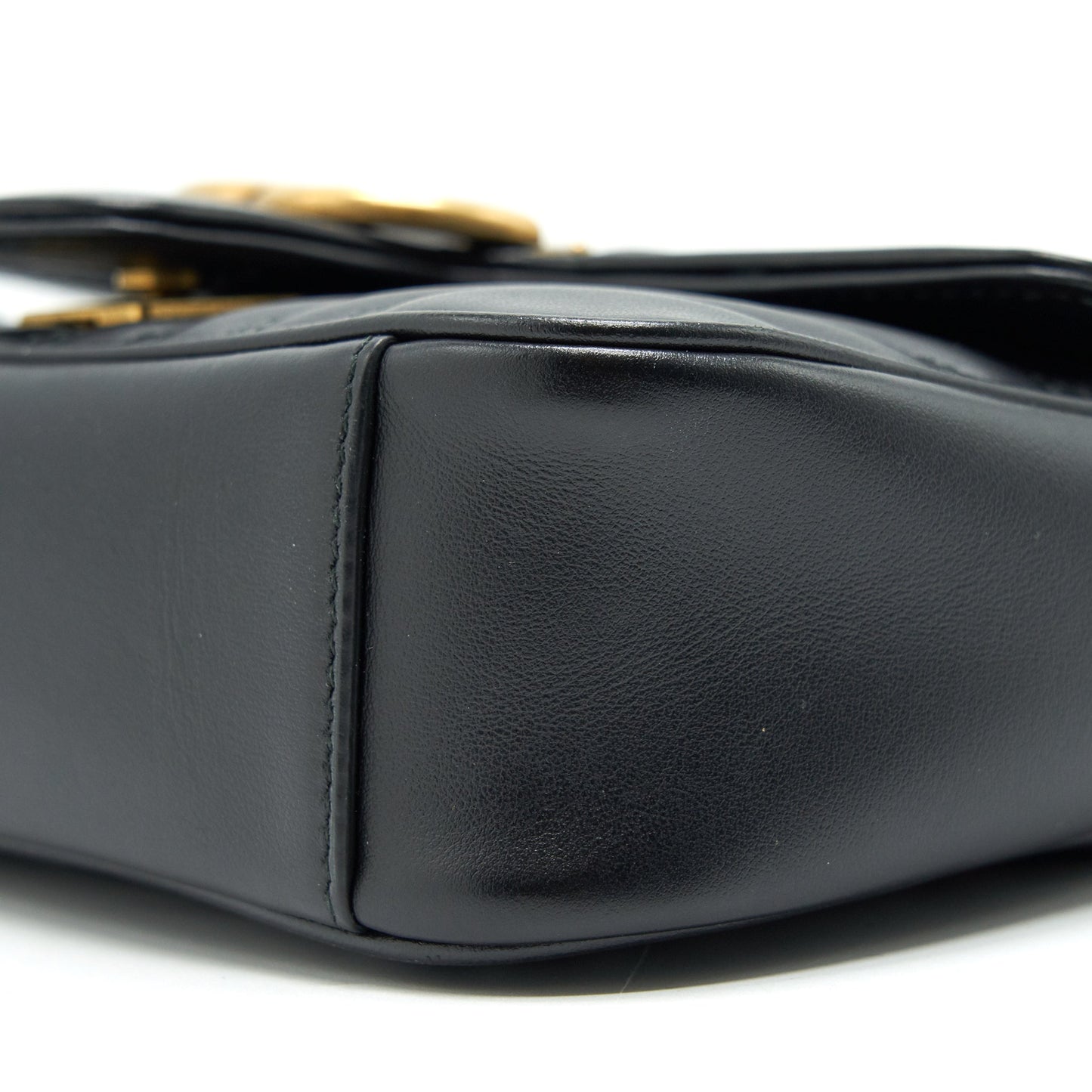 Gucci GG Marmont Mini Matelasse Shoulder Bag Black